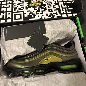Nike Air Max 97 in Black and Olive